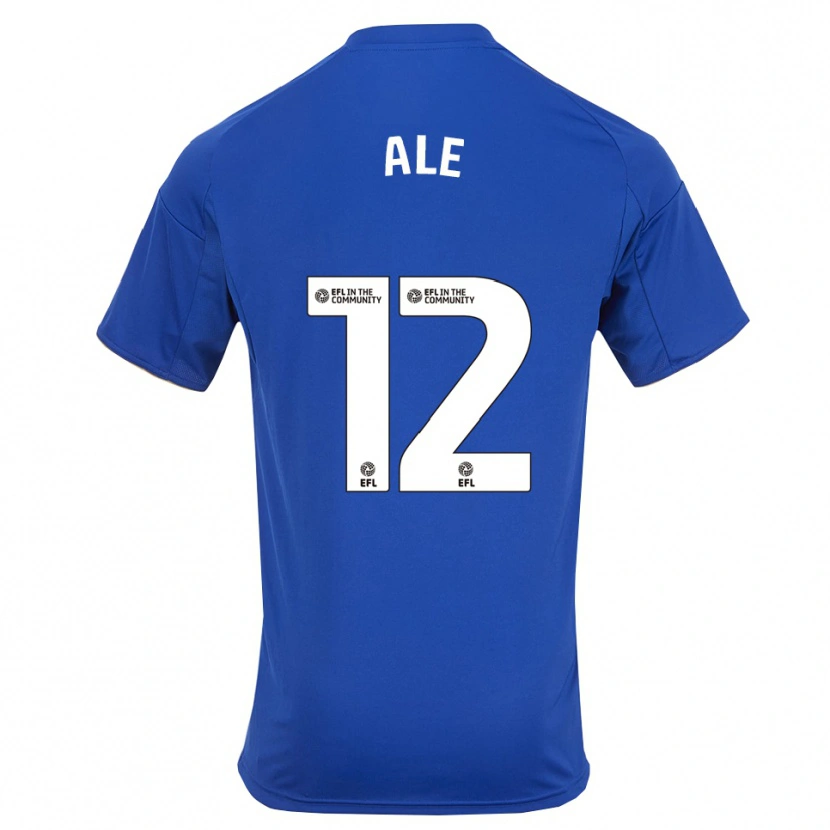 Danxen Børn Asmita Ale #12 Blå Guld Hjemmebane Spillertrøjer 2025/26 Trøje T-Shirt