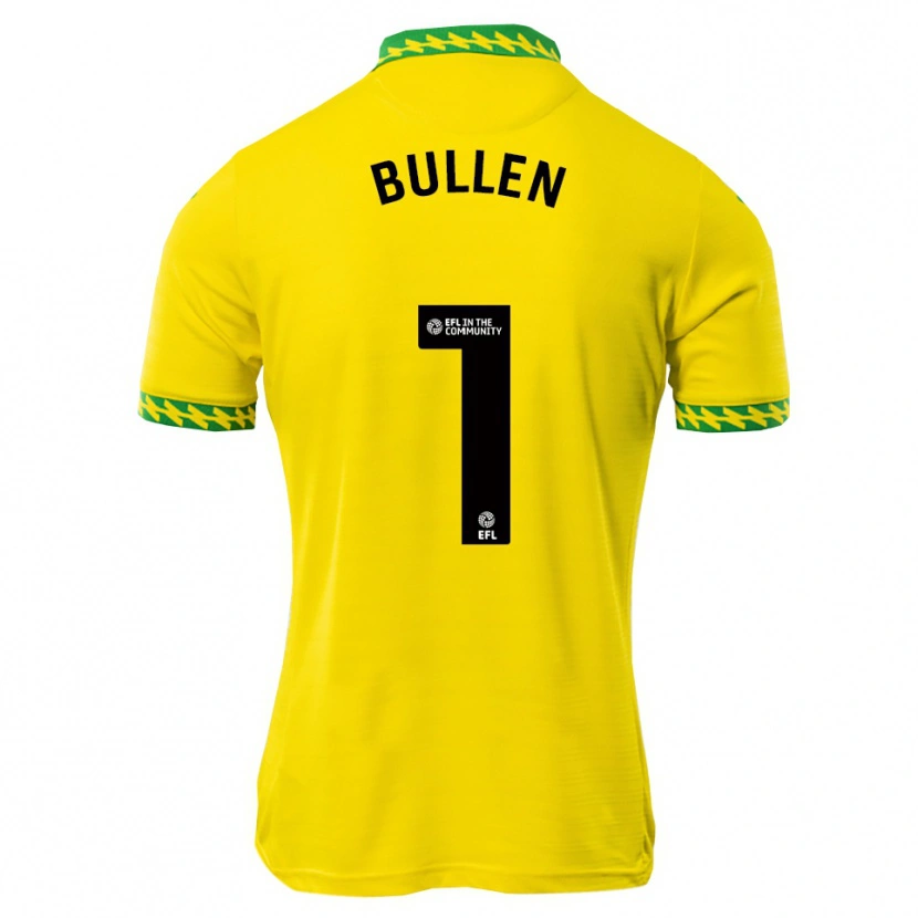 Danxen Børn Henry Bullen #1 Hvid Grøn Hjemmebane Spillertrøjer 2025/26 Trøje T-Shirt