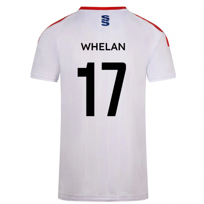 Danxen Børn Corey Whelan #17 Hvid Marine Hjemmebane Spillertrøjer 2025/26 Trøje T-Shirt