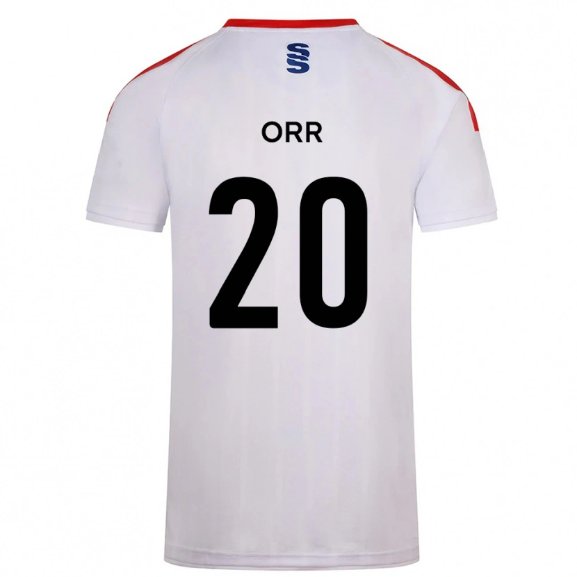 Danxen Børn Oliver Orr #20 Hvid Marine Hjemmebane Spillertrøjer 2025/26 Trøje T-Shirt