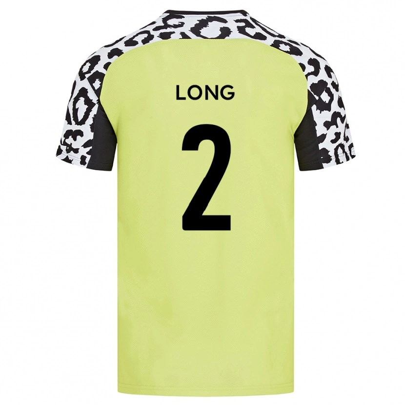 Danxen Børn Sean Long #2 Fluorescerende Gul Hjemmebane Spillertrøjer 2025/26 Trøje T-Shirt
