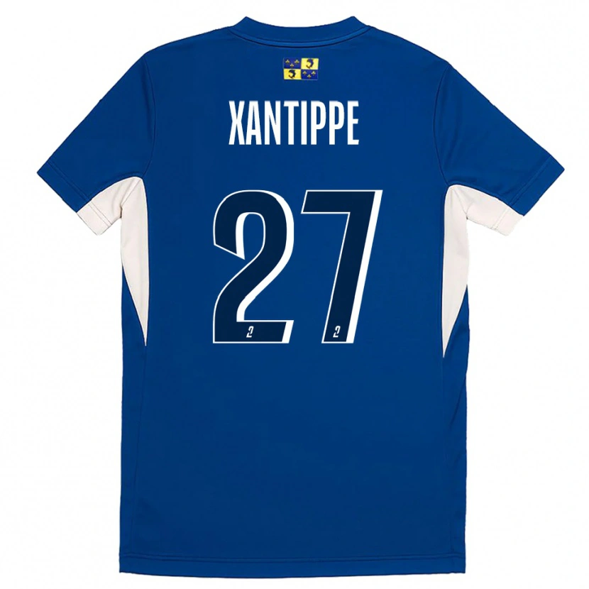 Danxen Børn Matthéo Xantippe #27 Blå Marine Hjemmebane Spillertrøjer 2025/26 Trøje T-Shirt
