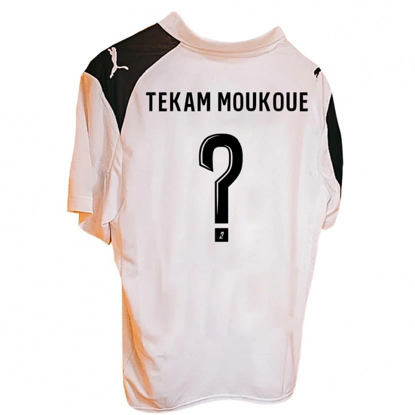 Danxen Børn Joachim Tekam Moukoue #0 Orange Sort Hjemmebane Spillertrøjer 2025/26 Trøje T-Shirt