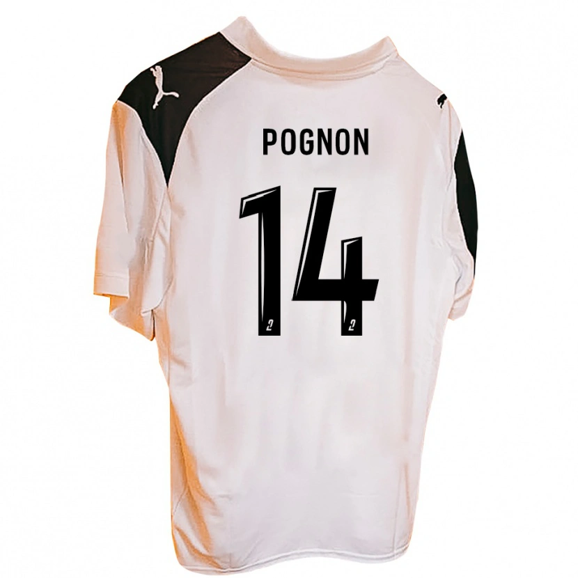 Danxen Børn Ange Pognon #14 Orange Sort Hjemmebane Spillertrøjer 2025/26 Trøje T-Shirt