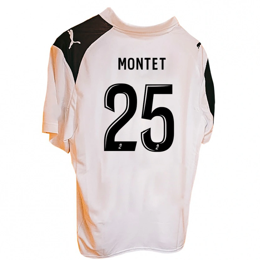 Danxen Børn Enzo Montet #25 Orange Sort Hjemmebane Spillertrøjer 2025/26 Trøje T-Shirt