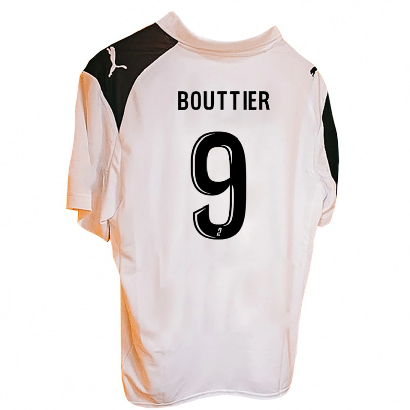 Danxen Børn Evan Bouttier #9 Orange Sort Hjemmebane Spillertrøjer 2025/26 Trøje T-Shirt