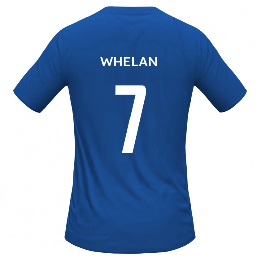 Danxen Børn Tom Whelan #7 Himmelblå Udebane Spillertrøjer 2025/26 Trøje T-Shirt