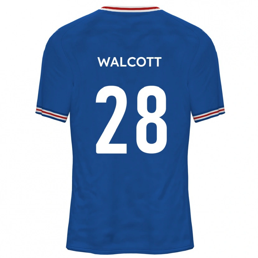 Danxen Børn Malachi Fagan-Walcott #28 Dodger Blå Udebane Spillertrøjer 2025/26 Trøje T-Shirt