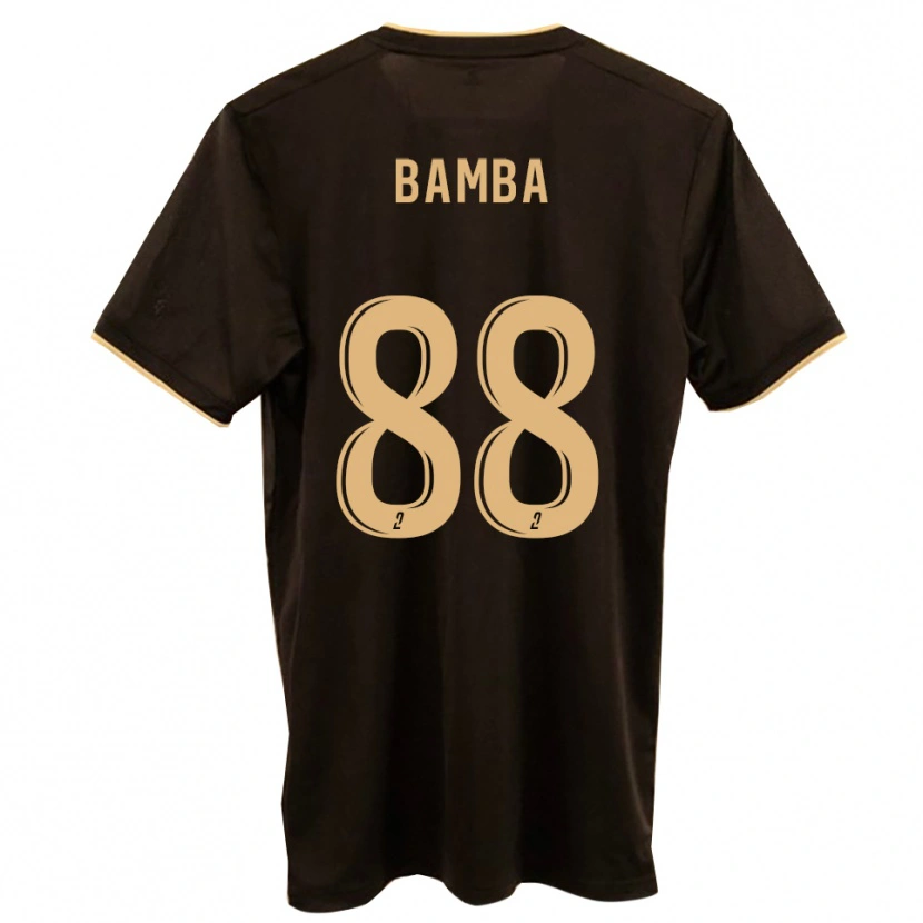 Danxen Børn Axel Bamba #88 Blå Rød Udebane Spillertrøjer 2025/26 Trøje T-Shirt