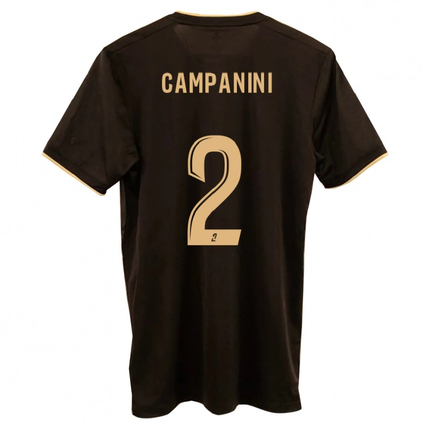 Danxen Børn Thibault Campanini #2 Blå Rød Udebane Spillertrøjer 2025/26 Trøje T-Shirt