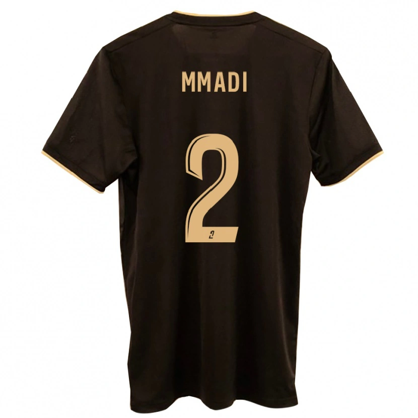 Danxen Børn Rouchidy Mmadi #2 Blå Rød Udebane Spillertrøjer 2025/26 Trøje T-Shirt