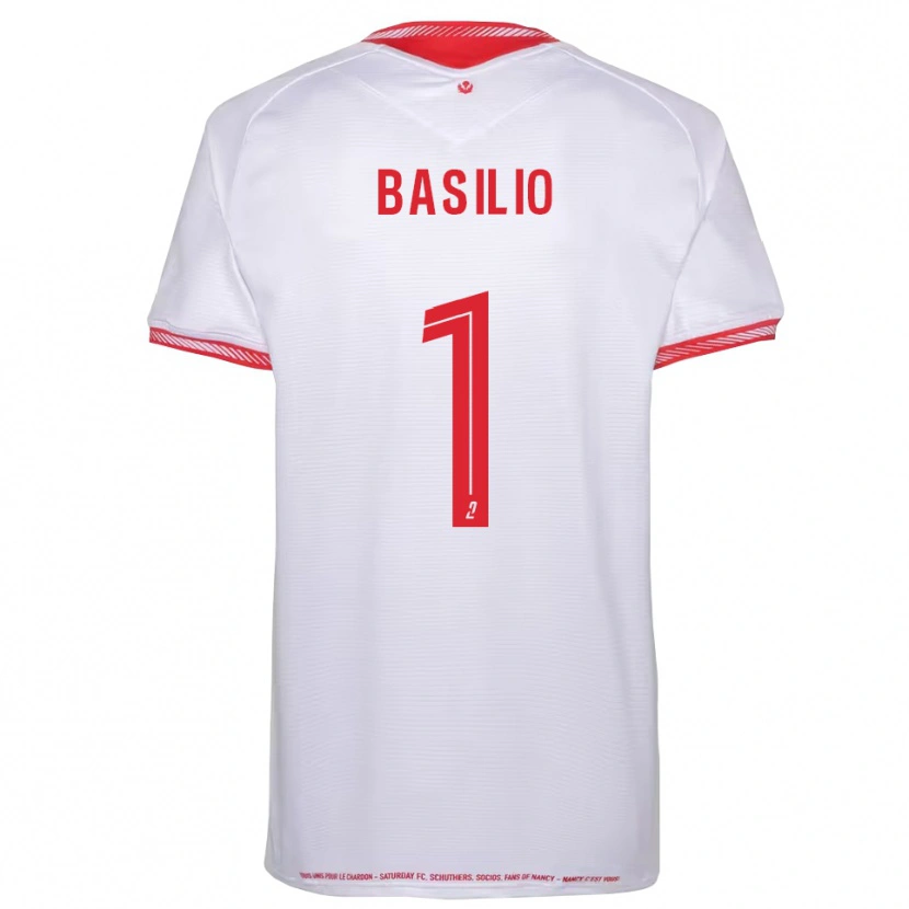 Danxen Børn Enzo Basilio #1 Sort Rød Udebane Spillertrøjer 2025/26 Trøje T-Shirt