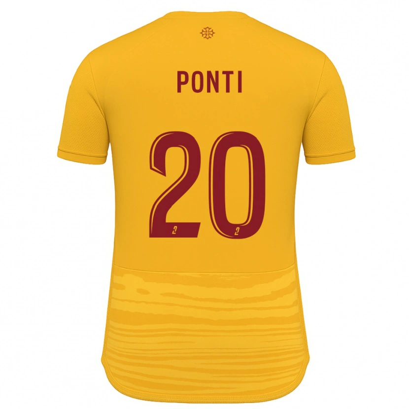 Danxen Børn Ryan Ponti #20 Orange Burgundy Udebane Spillertrøjer 2025/26 Trøje T-Shirt