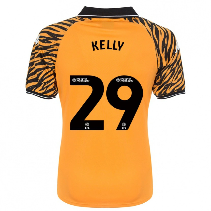 Danxen Mænd Ace Kelly #29 Orange Sort Hjemmebane Spillertrøjer 2025/26 Trøje T-Shirt