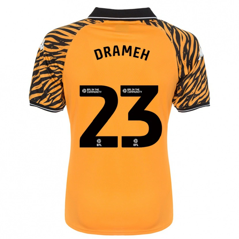 Danxen Mænd Cody Drameh #23 Orange Sort Hjemmebane Spillertrøjer 2025/26 Trøje T-Shirt