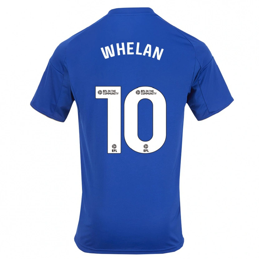 Danxen Mænd Aileen Whelan #10 Blå Guld Hjemmebane Spillertrøjer 2025/26 Trøje T-Shirt