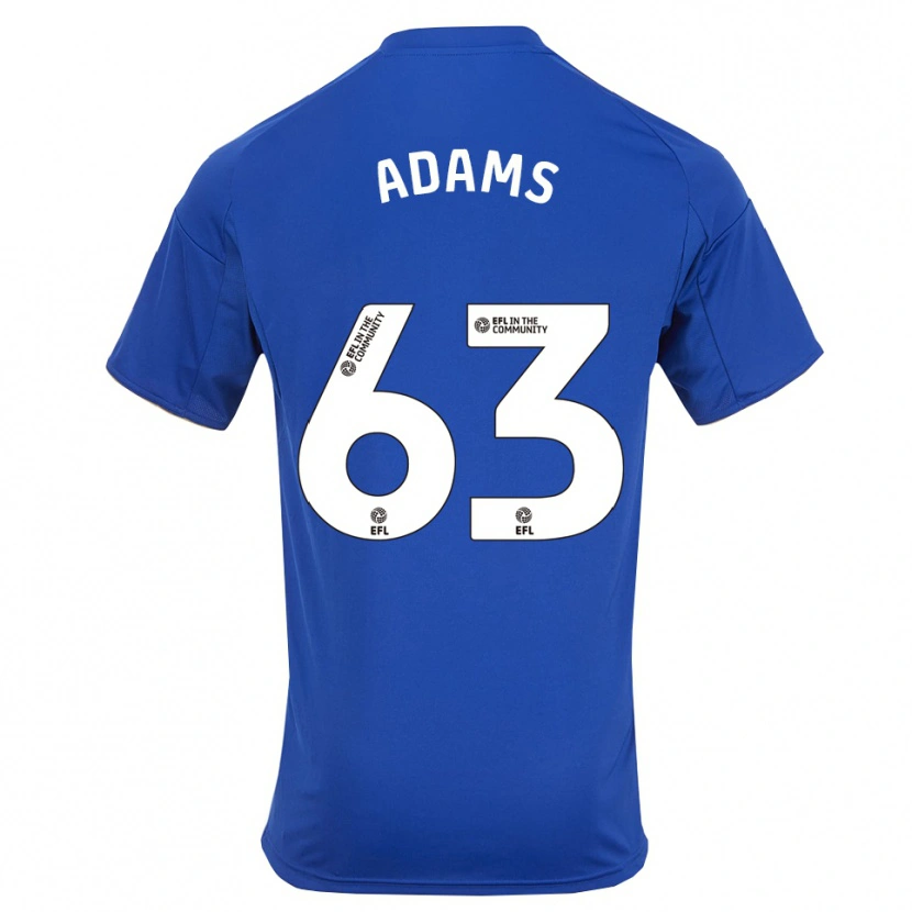 Danxen Mænd Bayli Spencer Adams #63 Blå Guld Hjemmebane Spillertrøjer 2025/26 Trøje T-Shirt