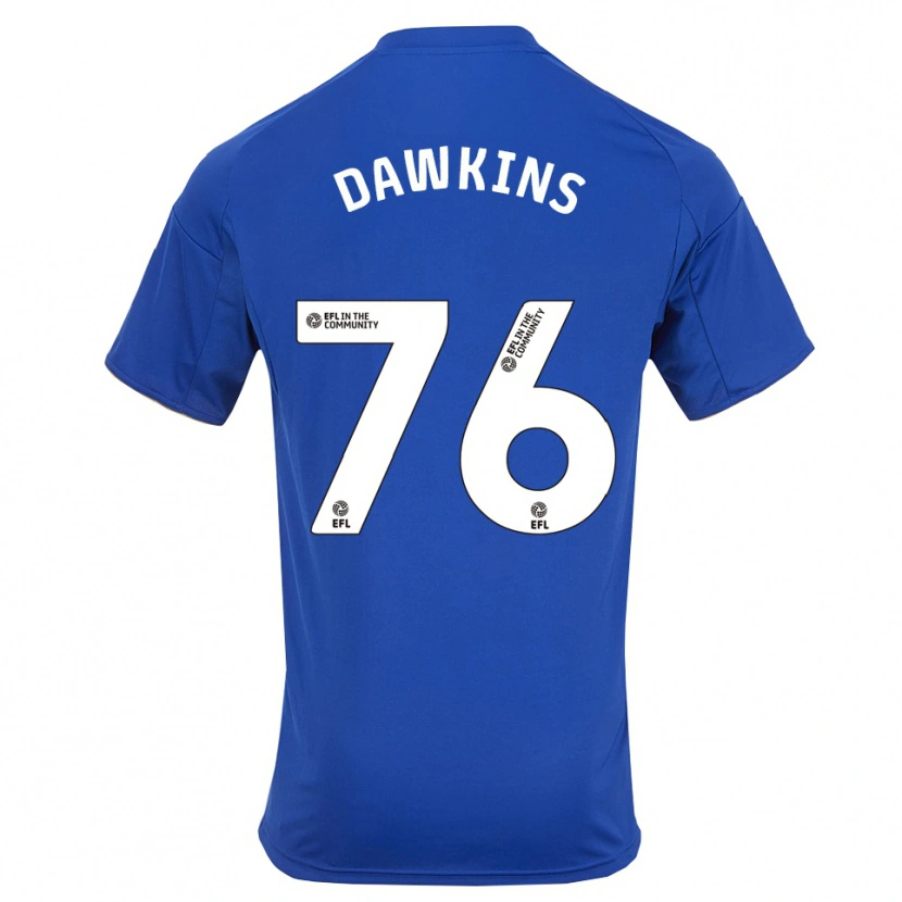 Danxen Mænd Kartell Dawkins #76 Blå Guld Hjemmebane Spillertrøjer 2025/26 Trøje T-Shirt