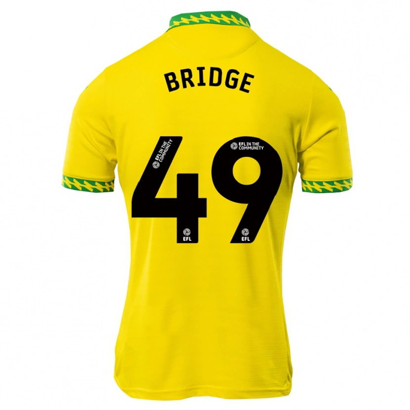 Danxen Mænd Aj Bridge #49 Hvid Grøn Hjemmebane Spillertrøjer 2025/26 Trøje T-Shirt