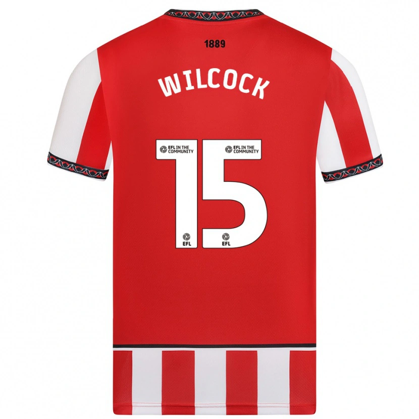 Danxen Mænd Tamara Wilcock #15 Rød Hvid Hjemmebane Spillertrøjer 2025/26 Trøje T-Shirt
