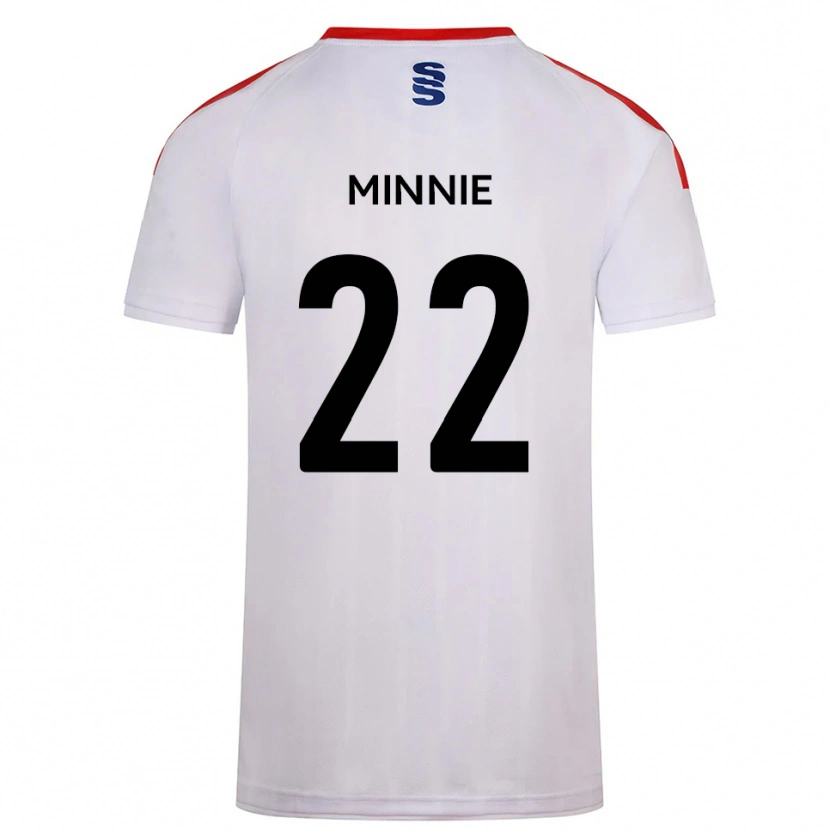 Danxen Mænd Minnie Rogers #22 Hvid Marine Hjemmebane Spillertrøjer 2025/26 Trøje T-Shirt