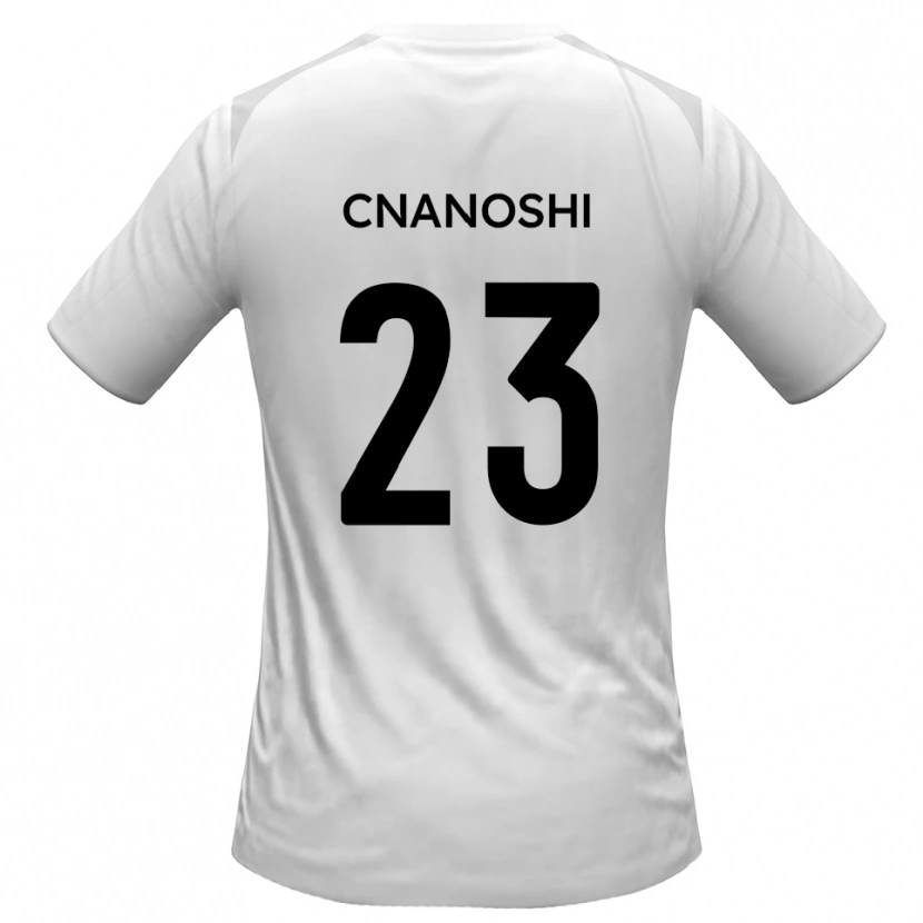 Danxen Mænd Darius Cnanoshi #23 Hvid Grå Hjemmebane Spillertrøjer 2025/26 Trøje T-Shirt
