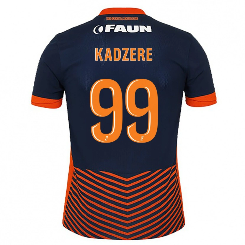 Danxen Mænd Rose Kadzere #99 Midnatsblå Orange Hjemmebane Spillertrøjer 2025/26 Trøje T-Shirt