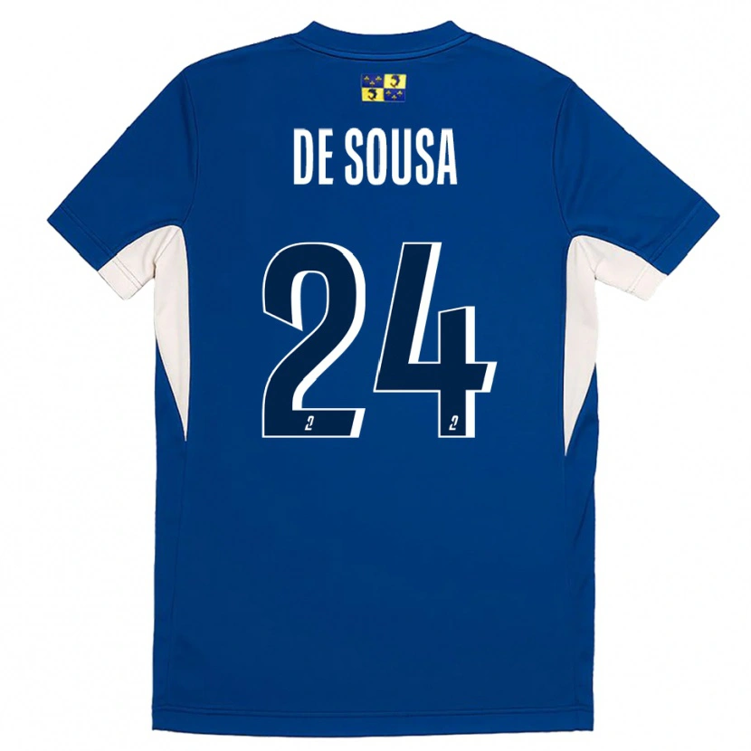 Danxen Mænd Tifanie De Sousa #24 Blå Marine Hjemmebane Spillertrøjer 2025/26 Trøje T-Shirt