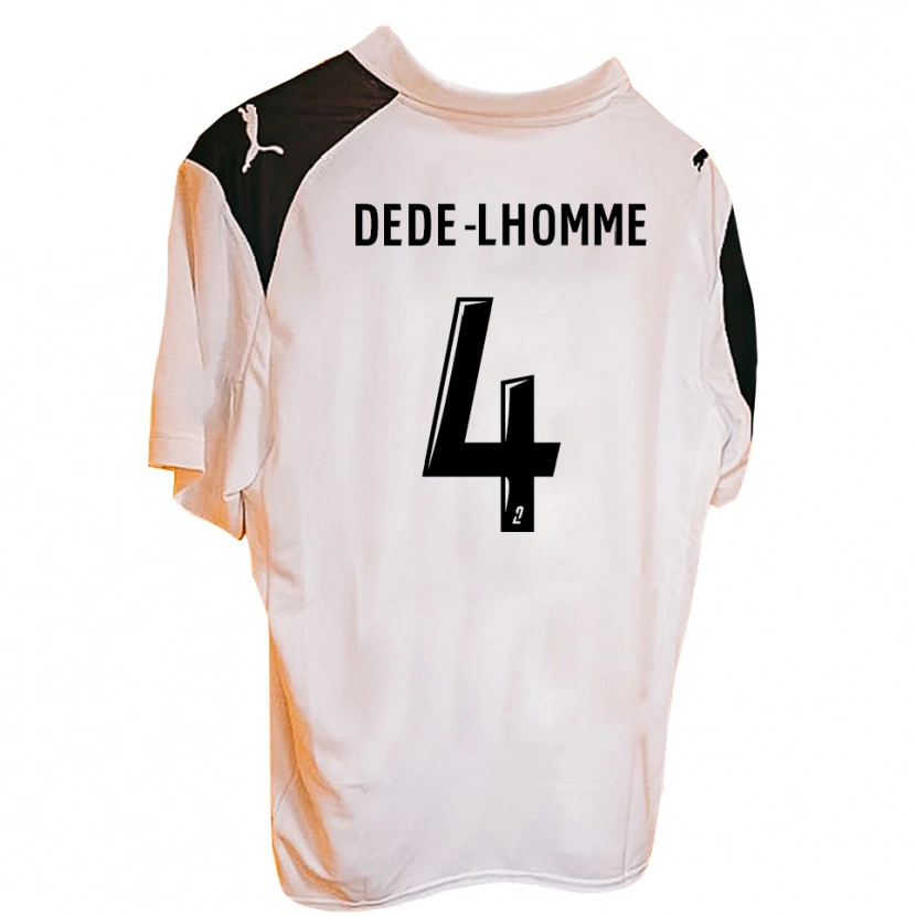 Danxen Mænd Noah Dede-Lhomme #4 Orange Sort Hjemmebane Spillertrøjer 2025/26 Trøje T-Shirt