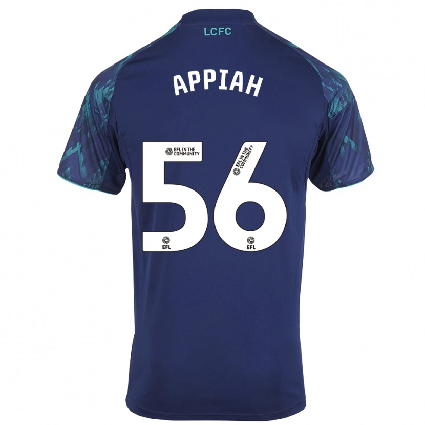 Danxen Mænd Paul Appiah #56 Marinegrøn Hvid Udebane Spillertrøjer 2025/26 Trøje T-Shirt