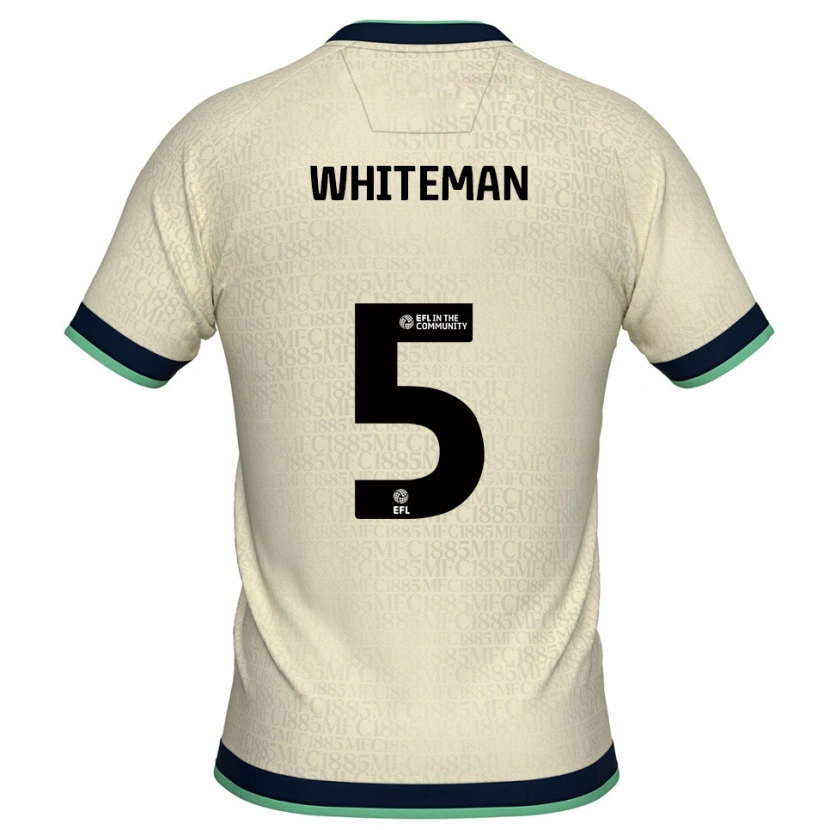 Danxen Mænd Harvey Whiteman #5 Champagne Marine Udebane Spillertrøjer 2025/26 Trøje T-Shirt