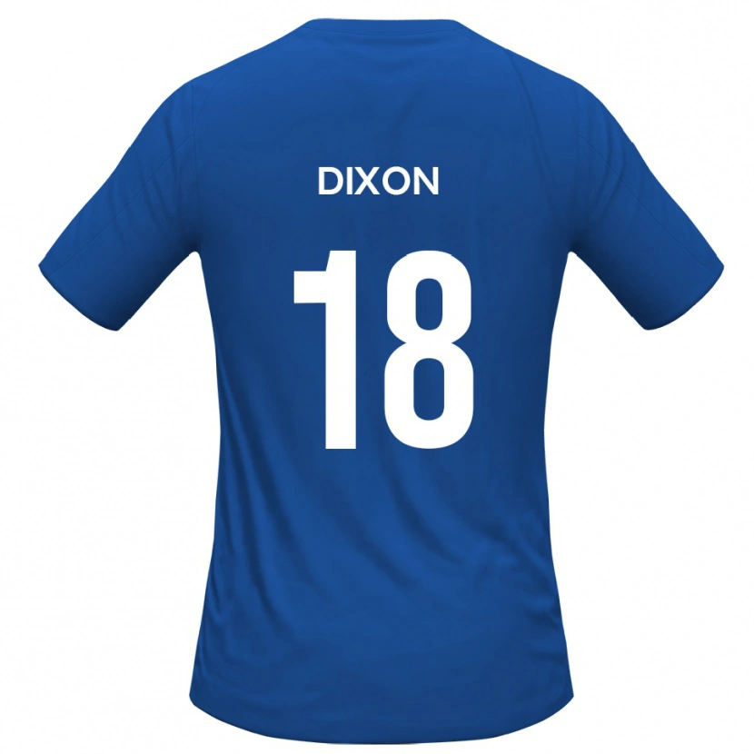 Danxen Mænd Junior Dixon #18 Himmelblå Udebane Spillertrøjer 2025/26 Trøje T-Shirt