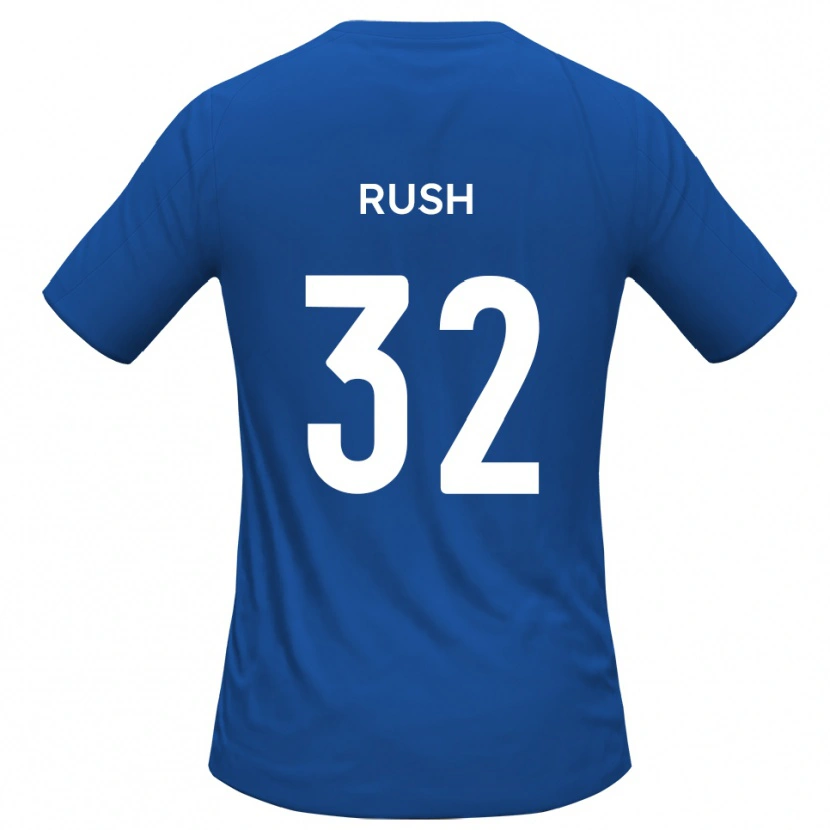 Danxen Mænd Matt Rush #32 Himmelblå Udebane Spillertrøjer 2025/26 Trøje T-Shirt