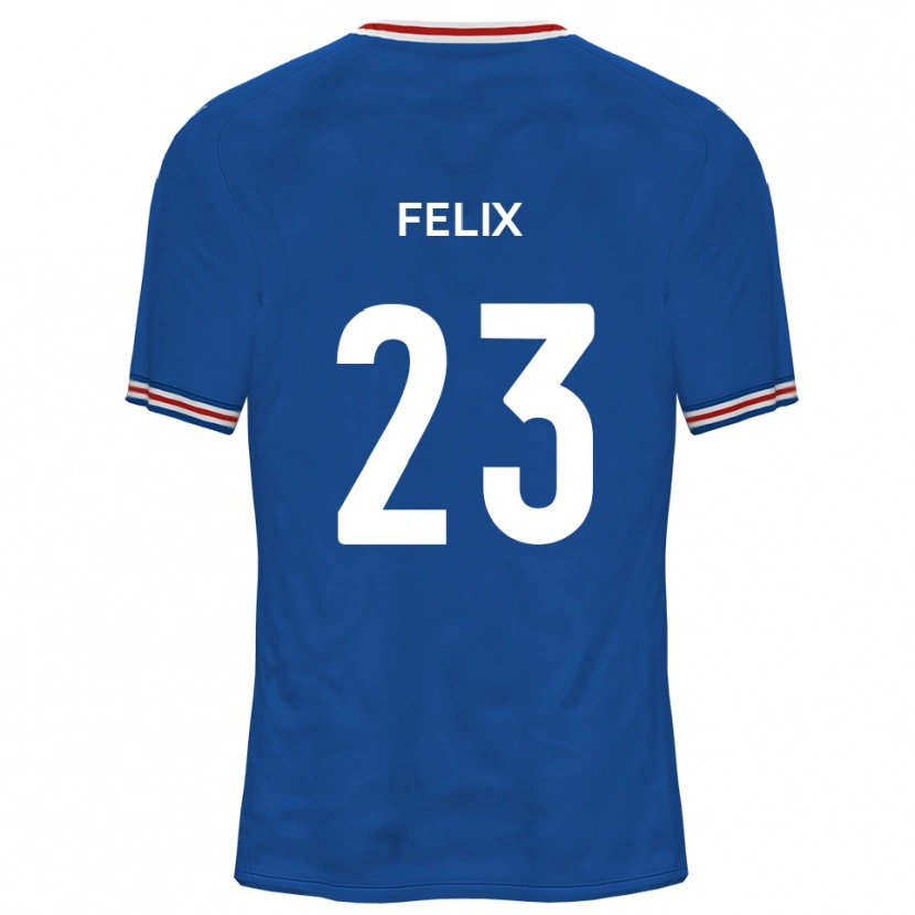 Danxen Mænd Joe Felix #23 Dodger Blå Udebane Spillertrøjer 2025/26 Trøje T-Shirt