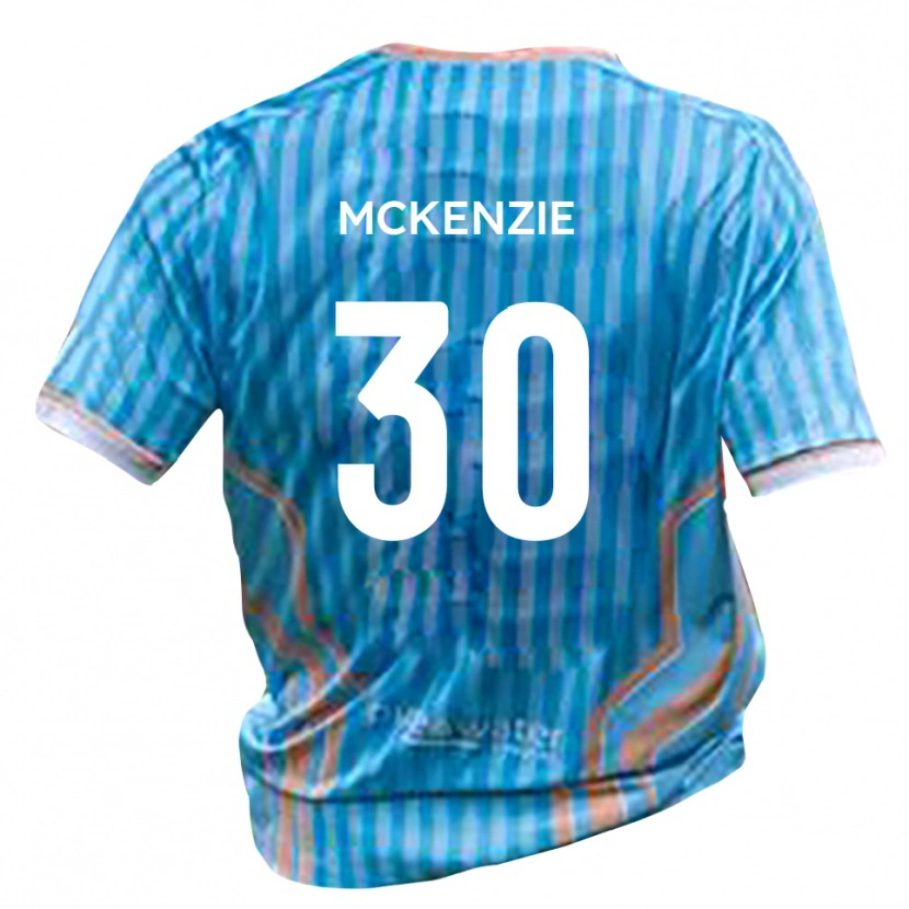 Danxen Mænd Zach Mckenzie #30 Sort Guld Udebane Spillertrøjer 2025/26 Trøje T-Shirt