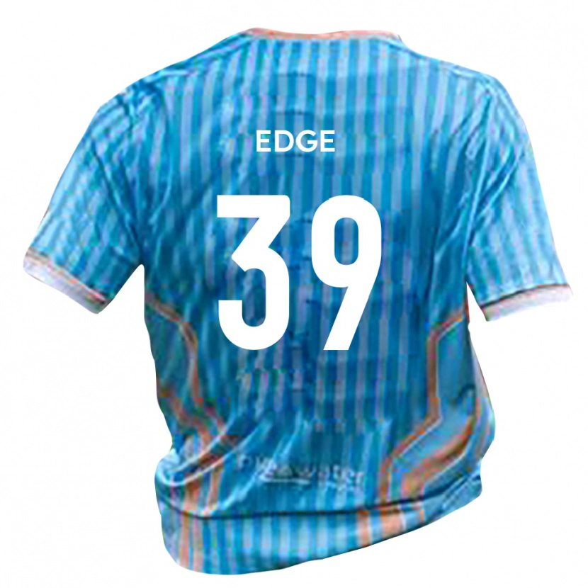 Danxen Mænd Charlie Edge #39 Sort Guld Udebane Spillertrøjer 2025/26 Trøje T-Shirt