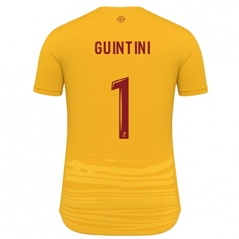 Danxen Mænd Loryan Guintini #1 Orange Burgundy Udebane Spillertrøjer 2025/26 Trøje T-Shirt