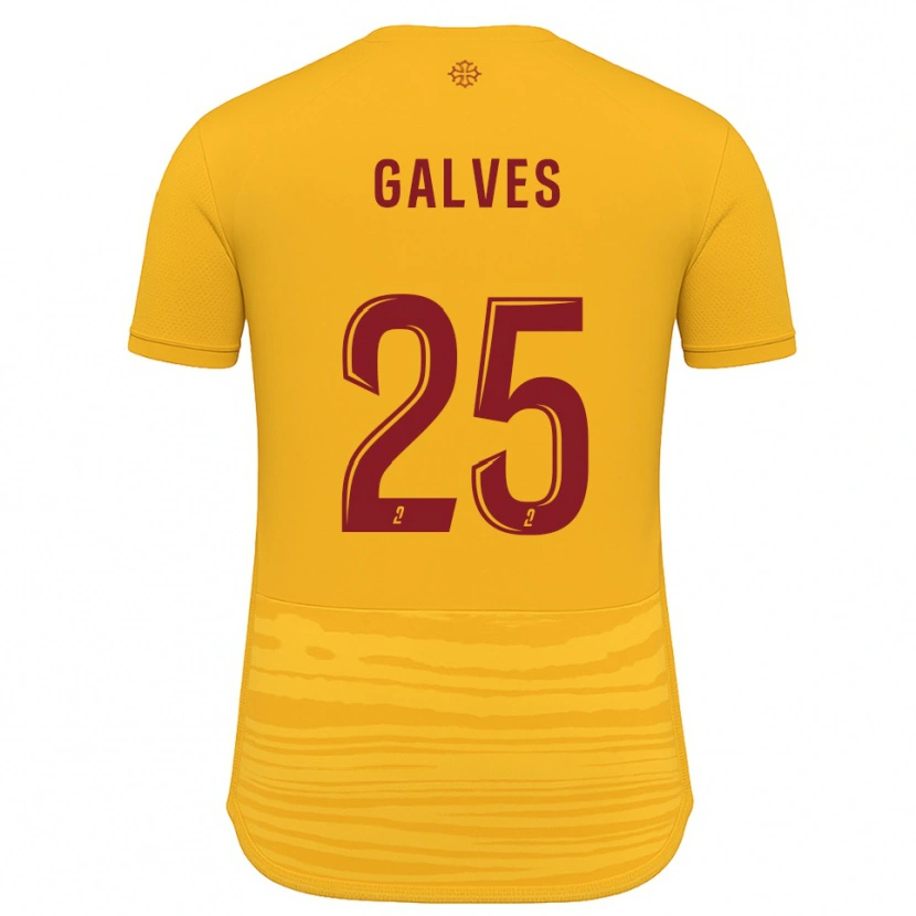Danxen Mænd Nolan Galves #25 Orange Burgundy Udebane Spillertrøjer 2025/26 Trøje T-Shirt