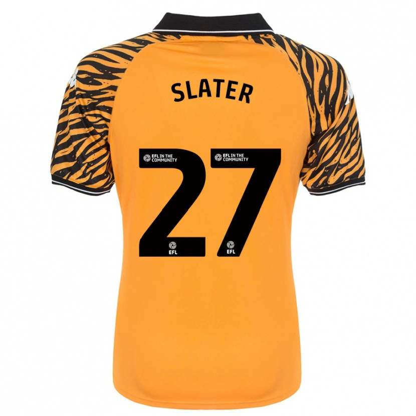 Danxen Kvinder Regan Slater #27 Orange Sort Hjemmebane Spillertrøjer 2025/26 Trøje T-Shirt