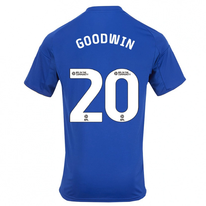 Danxen Kvinder Missy Goodwin #20 Blå Guld Hjemmebane Spillertrøjer 2025/26 Trøje T-Shirt