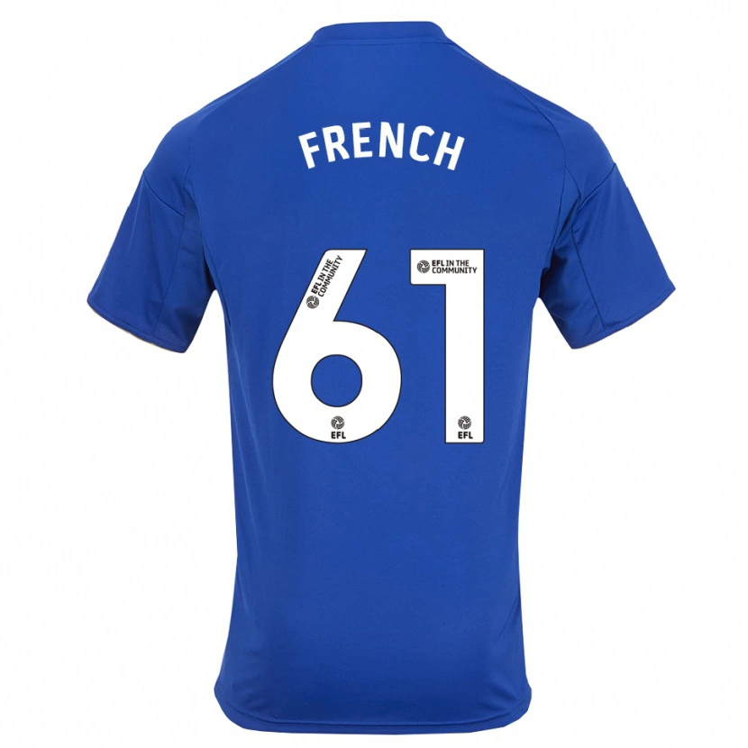 Danxen Kvinder Harry French #61 Blå Guld Hjemmebane Spillertrøjer 2025/26 Trøje T-Shirt