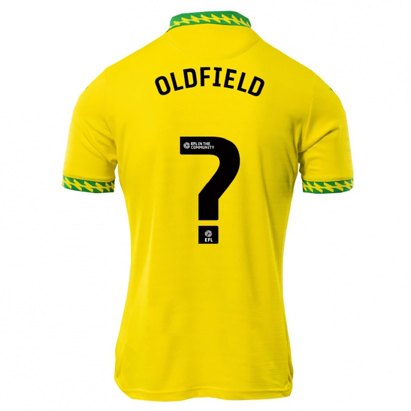 Danxen Kvinder Oliver Oldfield #0 Hvid Grøn Hjemmebane Spillertrøjer 2025/26 Trøje T-Shirt