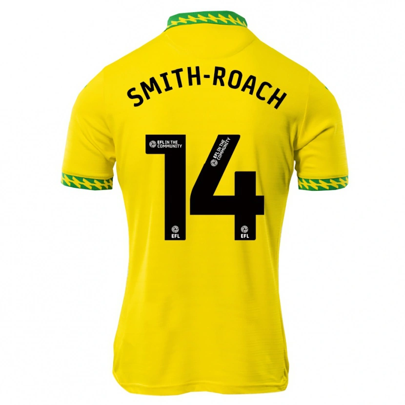 Danxen Kvinder Rio Smith-Roach #14 Hvid Grøn Hjemmebane Spillertrøjer 2025/26 Trøje T-Shirt