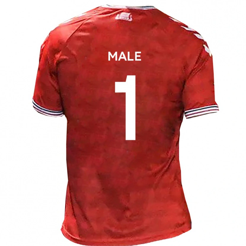 Danxen Kvinder Harrison Male #1 Rød Hvid Hjemmebane Spillertrøjer 2025/26 Trøje T-Shirt