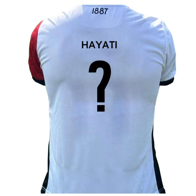 Danxen Kvinder Kooshan Hayati #0 Rød Hvid Hjemmebane Spillertrøjer 2025/26 Trøje T-Shirt
