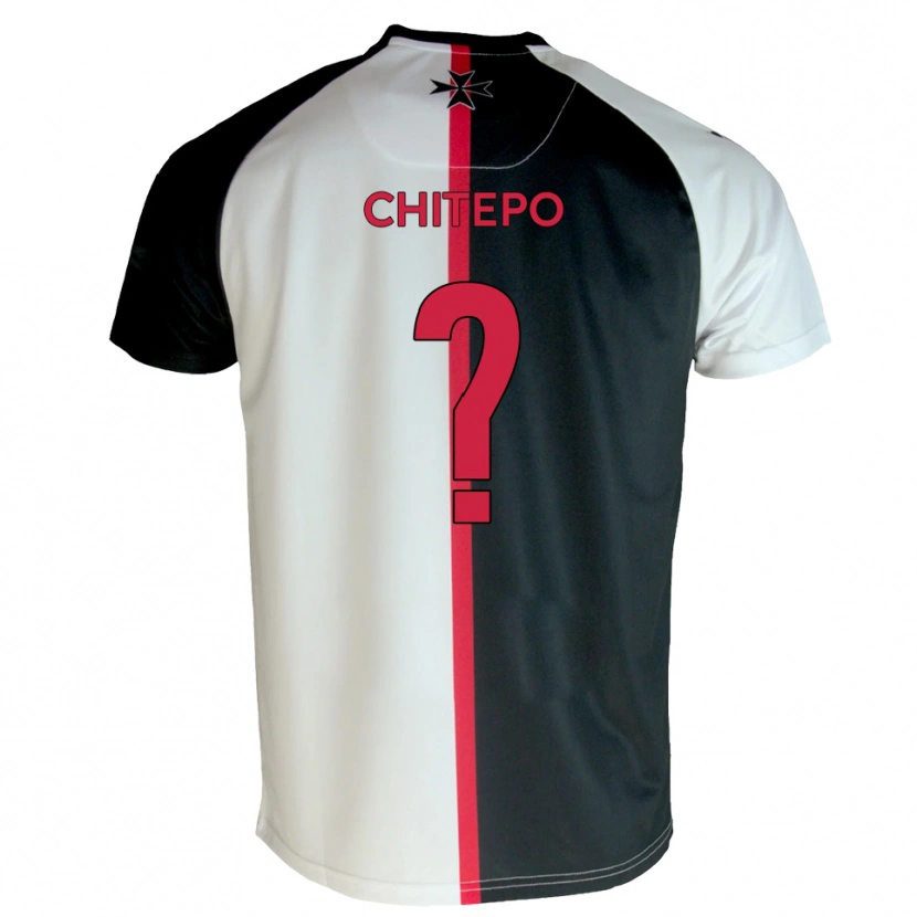Danxen Kvinder Taro Chitepo #0 Hvid Sort Hjemmebane Spillertrøjer 2025/26 Trøje T-Shirt