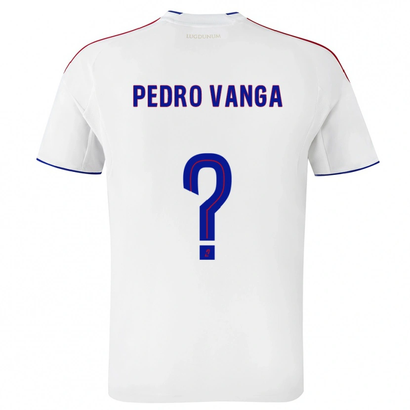 Danxen Kvinder Emerson Pedro Vanga #0 Hvid Rød Hjemmebane Spillertrøjer 2025/26 Trøje T-Shirt