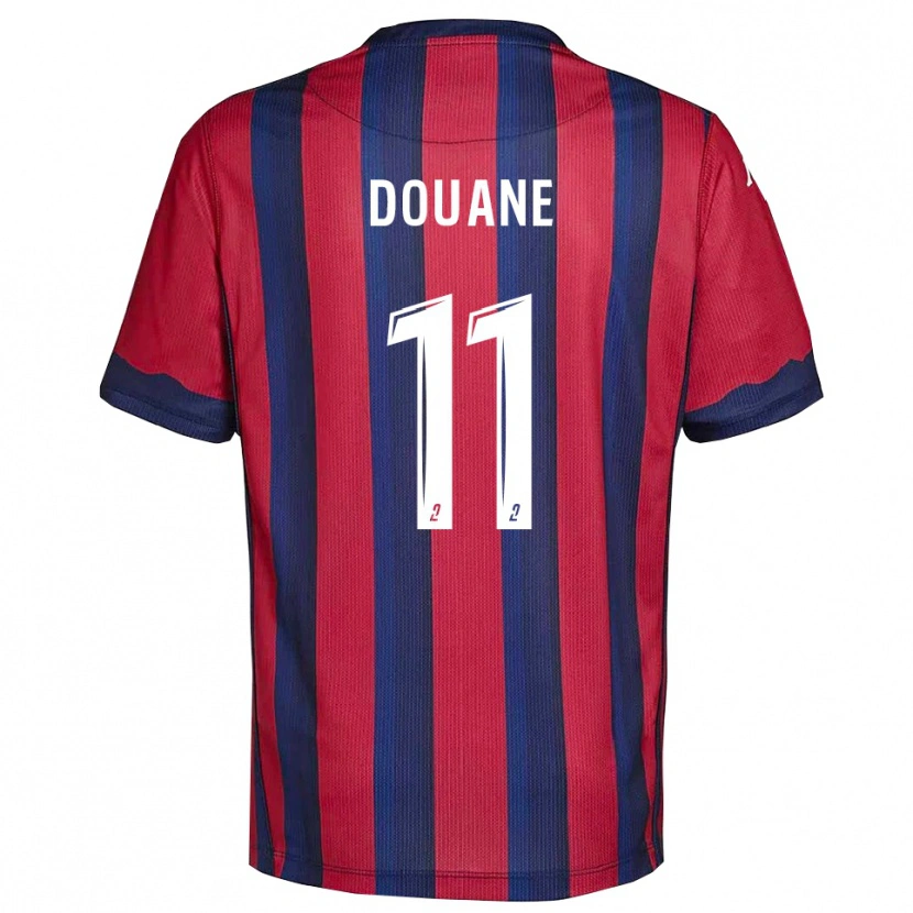 Danxen Kvinder Maïdine Douane #11 Burgundy Marine Hjemmebane Spillertrøjer 2025/26 Trøje T-Shirt