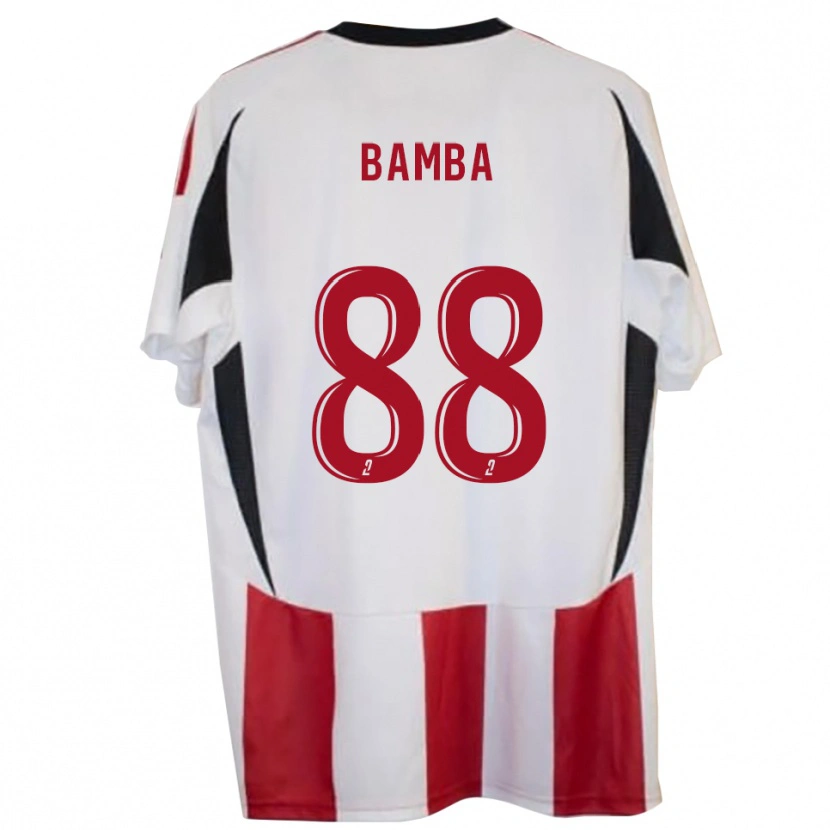 Danxen Kvinder Axel Bamba #88 Rød Blå Hjemmebane Spillertrøjer 2025/26 Trøje T-Shirt