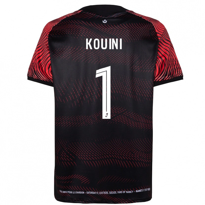Danxen Kvinder Yanis Kouini #1 Hvid Rød Hjemmebane Spillertrøjer 2025/26 Trøje T-Shirt